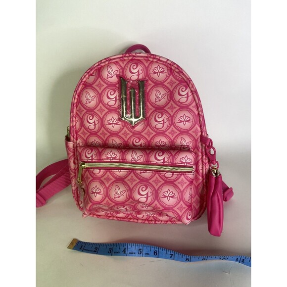 Wicked Glinda Pink Small Mini Backpack Bag With Bag Charm And Pouch NEW main image 7